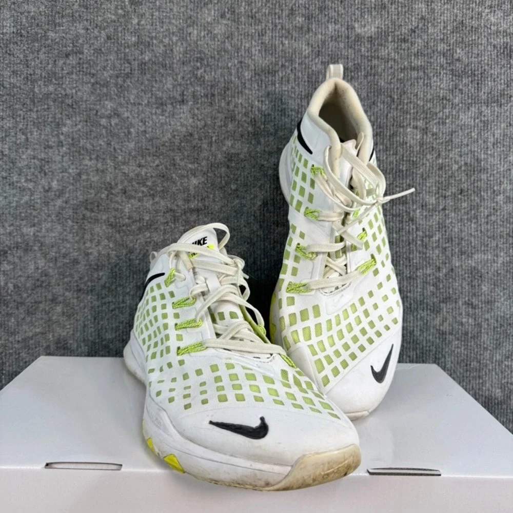 Nike Training Flex Speed White Volt Yellow Athletic Shoes Mens Size 13